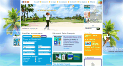 Desktop Screenshot of destination-stfrancois.com